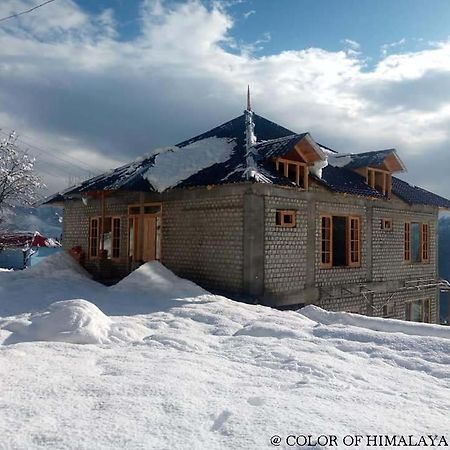 Loghouse At Khajjiar Lake Exterior foto